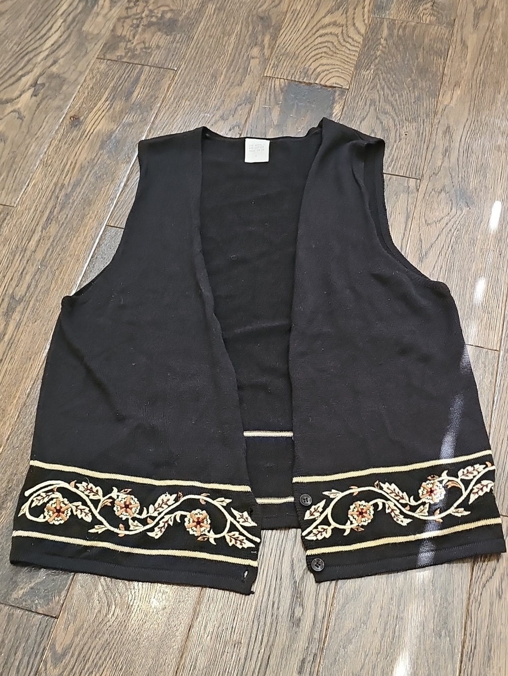 Vintage Sleeveless Cardigan/vest - Picture 2 of 7